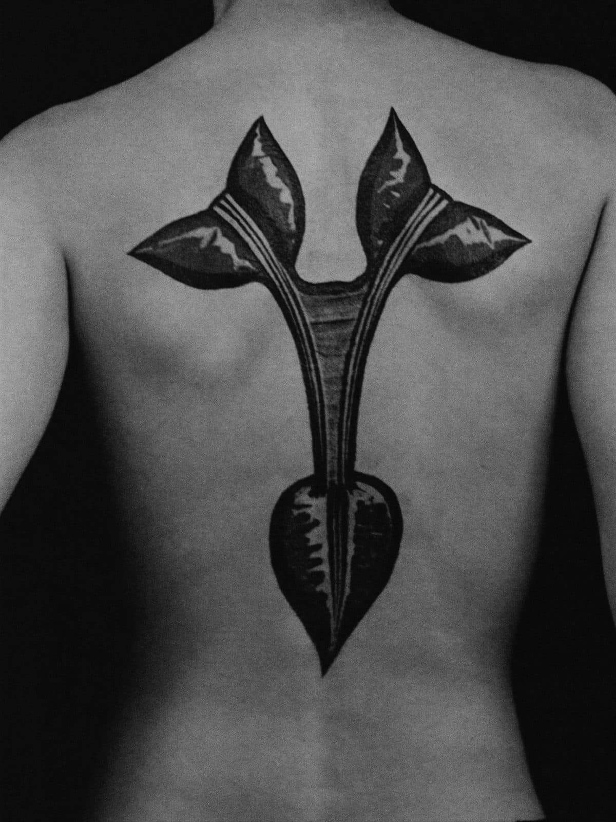 Full back piece, healed
