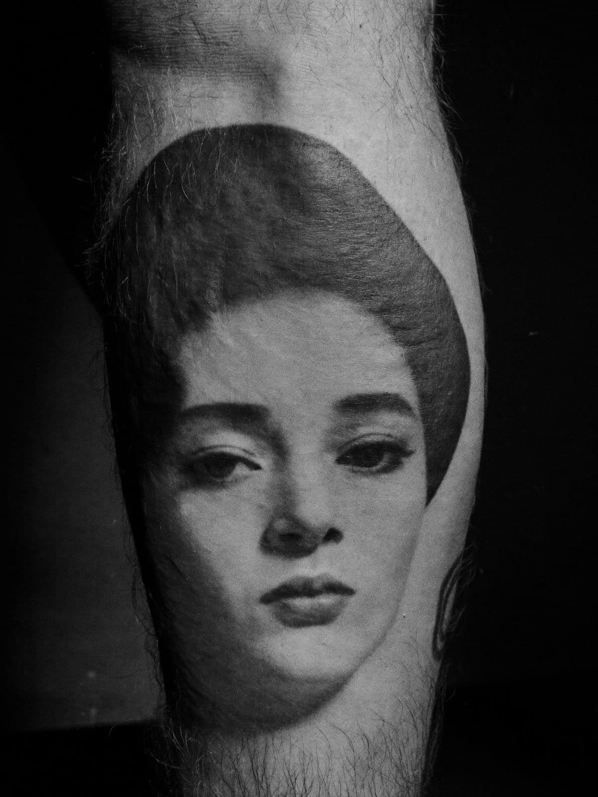 Portrait realism on the calf